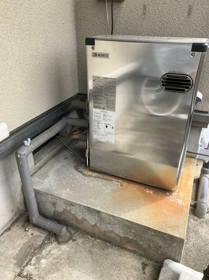 給湯器交換工事　施工事例