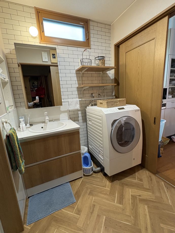 洗面工事　施工事例